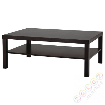 ⭐LACK⭐Кофейный столик, Черно-коричневый, 118x78 cm⭐ИКЕА-00104291
