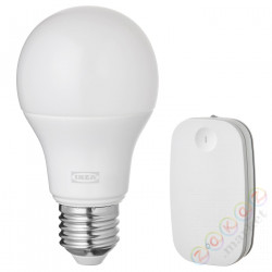 ⭐TRADFRI⭐Zestaw startowy, smart беспроводной затемняемый/теплыйбелый, E27⭐ИКЕА-00541545