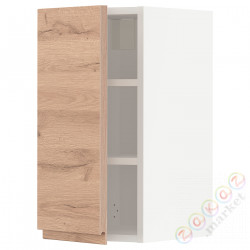 ⭐METOD⭐Навесной шкаф с полками, белый/Voxtorpподражание. дуб, 30x60 cm⭐ИКЕА-69461292