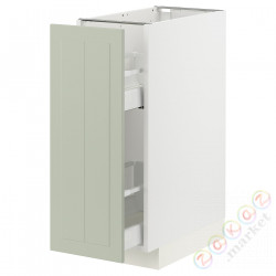 ⭐METOD / MAXIMERA⭐Кабинет ул./wysuwане wyposażenт.е.доб, белый/Stensund светло-зеленый, 30x60 cm⭐ИКЕА-29486770