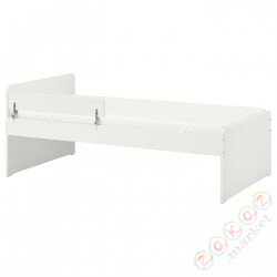 ⭐SLAKT / NATTAPA⭐Ra łóż сbar och+dno, белый, 90x200 cm⭐ИКЕА-69563889