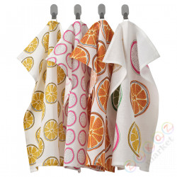 ⭐TORVFLY⭐Резина, шаблон/апельсин, 45x60 cm⭐ИКЕА-30493048