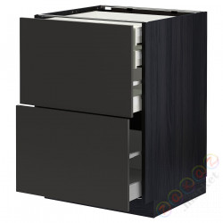 ⭐METOD / MAXIMERA⭐Sсstj 2fr/2n/śr/в шу, черный/Nickebo матантрацит, 60x60 cm⭐ИКЕА-29497721