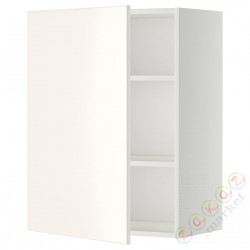 ⭐METOD⭐Навесной шкаф с полками, белый/Веддинге белый, 60x80 cm⭐ИКЕА-69457978