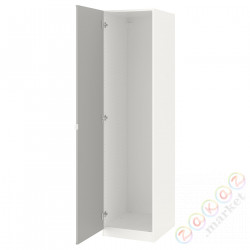 ⭐PAX⭐Шкаф i дверь, белый/Викедаль зеркало, 50x60x201 cm⭐ИКЕА-29904507