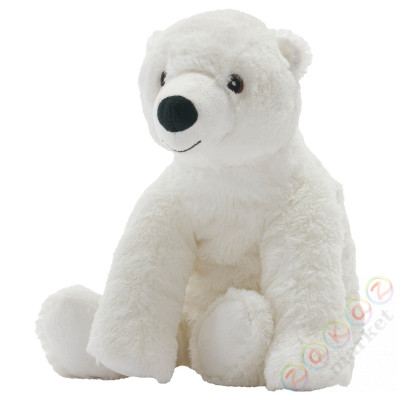 ⭐SNUTTIG⭐Мягкая игрушка, белый Полярный медведь, 29 cm⭐ИКЕА-00578534