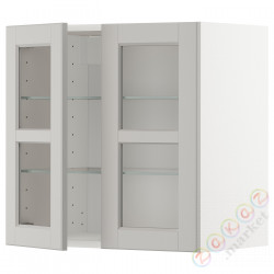 ⭐METOD⭐Шах половина/2 стакан Drz, белый/Lerhyttan светло-серый, 60x60 cm⭐ИКЕА-69463352