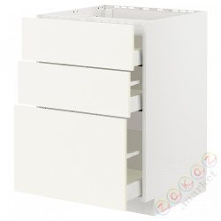 ⭐METOD / MAXIMERA⭐Ша ул/3fr/3шу, белый/Vallstena белый, 60x60 cm⭐ИКЕА-19507202