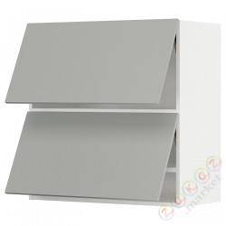 ⭐METOD⭐Уровень тсс 2 Drz, белый/Havstorp светло-серый, 80x80 cm⭐ИКЕА-39538783