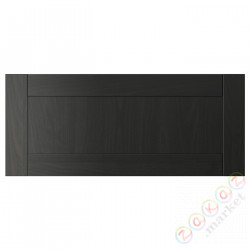 ⭐HANVIKEN⭐Передняя часть ящика, Черно-коричневый60x26 cm⭐ИКЕА-60294797