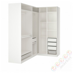 ⭐PAX⭐Угловой шкаф, белый, 210/160x236 cm⭐ИКЕА-99385697