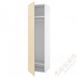 ⭐PLATSA⭐Гардероб/2 дверь, белый/Kalbåden żywy efekt sosny, 60x57x221 cm⭐ИКЕА-49501369