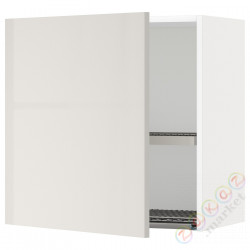 ⭐METOD⭐Навесной шкаф с сушилкой для посуды, белый/Ringhult светло-серый, 60x60 cm⭐ИКЕА-29454910