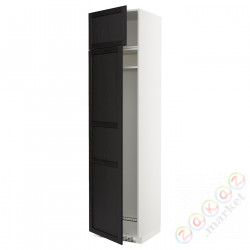 ⭐METOD⭐Высота или замерзание 2шу, белый/Lerhyttan черный морилка, 60x60x240 cm⭐ИКЕА-89463742