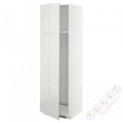 ⭐METOD⭐Охлажденный или замороженный Drz, белый/Ringhult светло-серый, 60x60x200 cm⭐ИКЕА-69296179