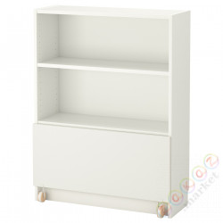 ⭐BILLY⭐Книжный шкаф с ящикиą, белый, 80x30x106 cm⭐ИКЕА-29487840