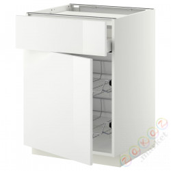 ⭐METOD / MAXIMERA⭐Sза st n/шу/2dr ko, белый/Рингхульт белый, 60x60 cm⭐ИКЕА-89461917