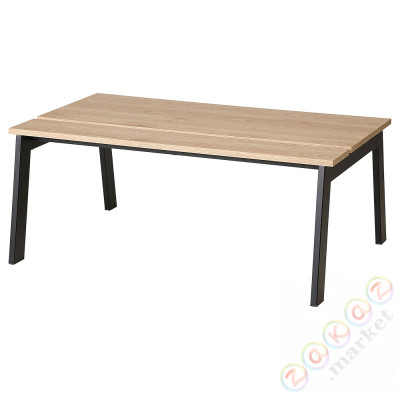 ⭐LJUNGSBRO⭐Кофейный столик, регулярный черный/подражание. дуб, 104x70 cm⭐ИКЕА-20561033