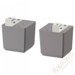 ⭐BODBYN⭐Нога, Серый, 8 cm⭐ИКЕА-10261308