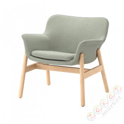 ⭐VEDBO⭐Кресло, Gunnared светло-зеленый⭐ИКЕА-20552222