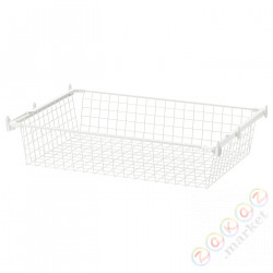 ⭐HJALPA⭐Проволочная корзина сwysuwaną prowadnicą, белый, 80x55 cm⭐ИКЕА-89530614