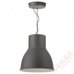 ⭐HEKTAR⭐Подвесной светильник, темно-серый, 47 cm⭐ИКЕА-60215205