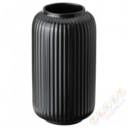 ⭐STILREN⭐Ваза, черный, 22 cm⭐ИКЕА-30562782