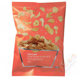 ⭐FESTLIGT⭐Chipsy ziemniaczане, соленый, 150 g⭐ИКЕА-40425959