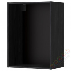 ⭐METOD⭐Стена корпуса, имитация черного дерева, 60x37x80 cm⭐ИКЕА-60205541