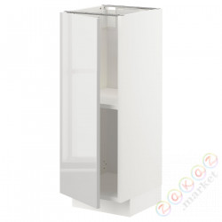 ⭐METOD⭐Кабинет ул./полки, белый/Ringhult светло-серый, 30x37 cm⭐ИКЕА-79467769