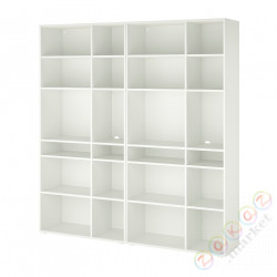 ⭐VIHALS⭐Комбинация regałowa, белый, 190x37x200 cm⭐ИКЕА-69440600