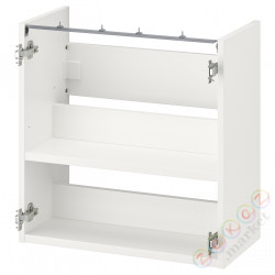 ⭐ENHET⭐Тумба под умывальник с полкой, белый, 60x30x60 cm⭐ИКЕА-60462352