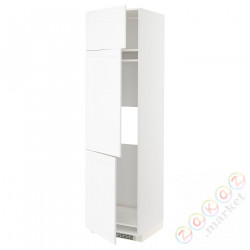 ⭐METOD⭐Ледяной шкаф высокий/замораживание/3Drz, белый Enköping/белый имитация дерева, 60x60x220 cm⭐ИКЕА-39473531