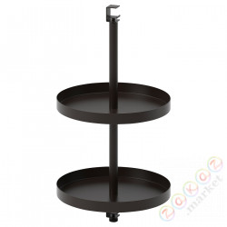 ⭐ENHET⭐Поворотная полка, антрацит, 40x21 cm⭐ИКЕА-20465734