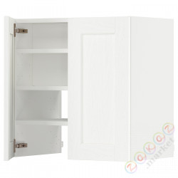 ⭐METOD⭐Шкаф okaнадa сполка/Drzс упражнениями, белый Enköping/белый имитация дерева, 60x60 cm⭐ИКЕА-09505246