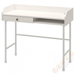 ⭐HAUGA⭐стол письменный, белый, 100x45 cm⭐ИКЕА-90477677