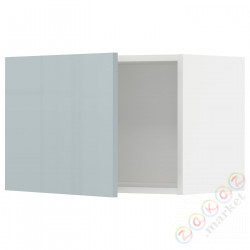 ⭐METOD⭐Навесной шкаф, белый/Kallarp jasnoсерый-синий, 60x40 cm⭐ИКЕА-19479666
