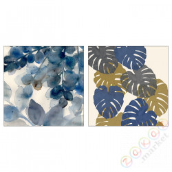 ⭐BILD⭐Плакат, Studium w liściach, 50x50 cm⭐ИКЕА-90442414