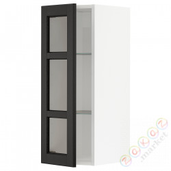 ⭐METOD⭐Шах половина/стакан Drz, черный/Lerhyttan черный морилка, 30x80 cm⭐ИКЕА-49467087