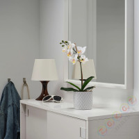⭐FEJKA⭐Искусственное комнатное растение, Белая орхидея9 cm⭐ИКЕА-00285908