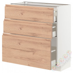 ⭐METOD / MAXIMERA⭐Напольный шкаф с 3 ящики⭐ИКЕА-89403357