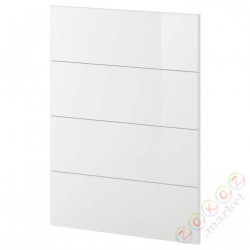 ⭐METOD⭐4 фасады посудомоечных машин, Рингхульт белый, 60 cm⭐ИКЕА-59450005