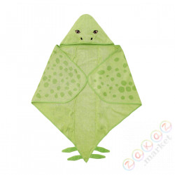 ⭐JATTELIK⭐Полотенце с капюшоном, динозавр/стегозавр/зеленый, 140x97 cm⭐ИКЕА-90479983