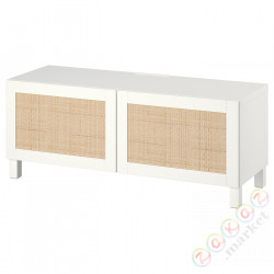 ⭐BESTA⭐Тумба под ТВ с дверь, белый Studsviken/Stubbarp/белый, 120x42x48 cm⭐ИКЕА-19419446