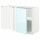⭐METOD⭐Угловой напольный шкаф с полкой, белый Järsta/блеск светло-бирюзовый, 128x68 cm⭐ИКЕА-59468595 ⭐METOD⭐Угловой напольный шкаф с полкой, белый Järsta/блеск светло-бирюзовый, 128x68 cm⭐ИКЕА-59468595