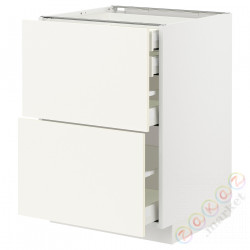 ⭐METOD / MAXIMERA⭐Sсstj 2fr/2n/śr/в шу, белый/Vallstena белый, 60x60 cm⭐ИКЕА-69507172