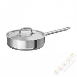 ⭐IKEA 365+⭐Сковорода do smażenia sauté, нержавеющая сталь, 24 cm⭐ИКЕА-00484253