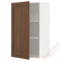 ⭐METOD⭐Навесной шкаф с полками, белый Enköping/коричневый орех, 60x100 cm⭐ИКЕА-29475106