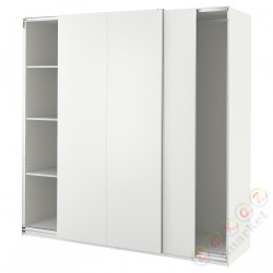 ⭐PAX / HASVIK⭐Гардероб, белый/белый, 200x66x201 cm⭐ИКЕА-99489925