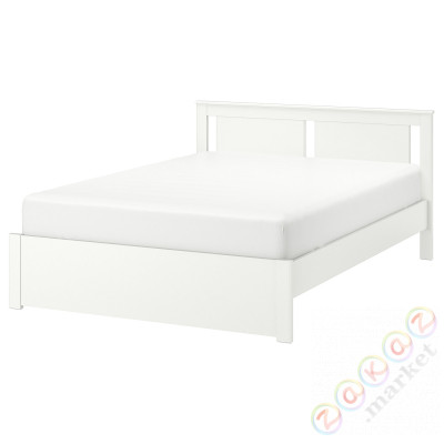⭐SONGESAND⭐Корпус кровати, белый/Leirsund, 160x200 cm⭐ИКЕА-79241290